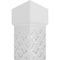 Ekena Millwork Craftsman Classic Square Non-Tapered Medium Marrakesh Fretwork Column CC1010ENMKMMIMI - alternate 3